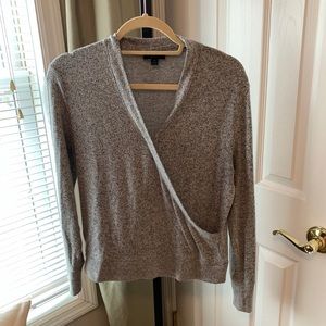 JCrew super soft wrap sweater